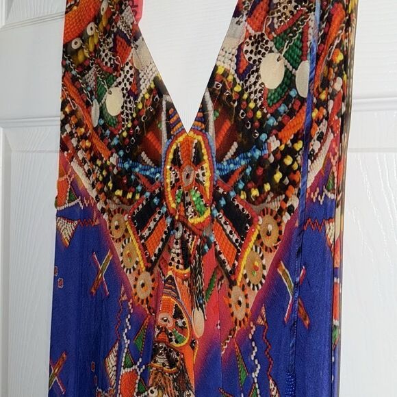 Beautiful Maxi Dress - Size Small - NEW - Beaded - Halter - Picture 1 of 5